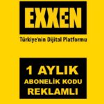 Exxen 1 Ay (Reklamlı)