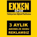 Exxen Spor 3 Ay (Reklamsız)