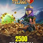 Clash Of Clans 2500 Yeşil Taş