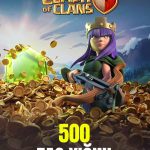 Clash Of Clans 500 Yeşil Taş