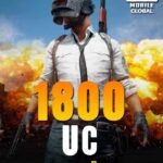 Pubg Mobile 1800 UC Global