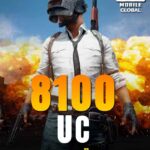 Pubg Mobile 8100 UC Global