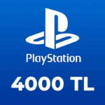Playstation 4000 TL Gift Card