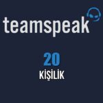 Teamspeak 3 - 20 Kişilik