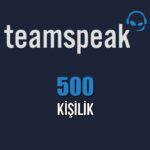 Teamspeak 3 - 500 Kişilik