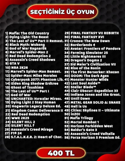 Efsane Kasım Paketi