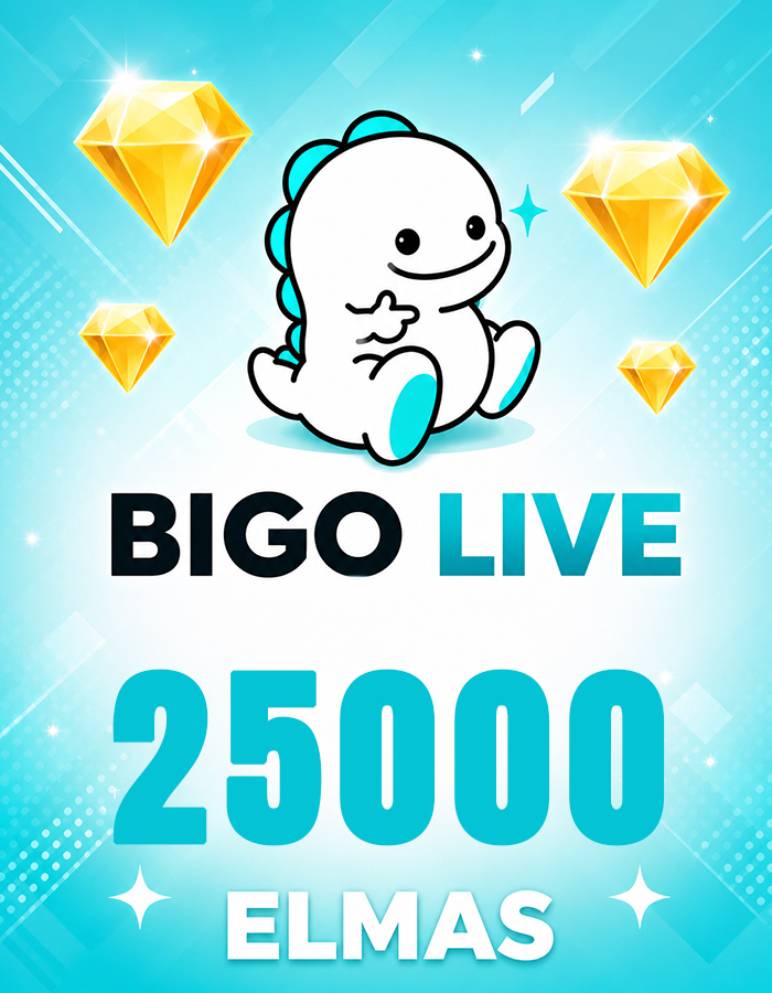 bigolive25000elmas Bigo Live 25000 Elmas - Görsel 1